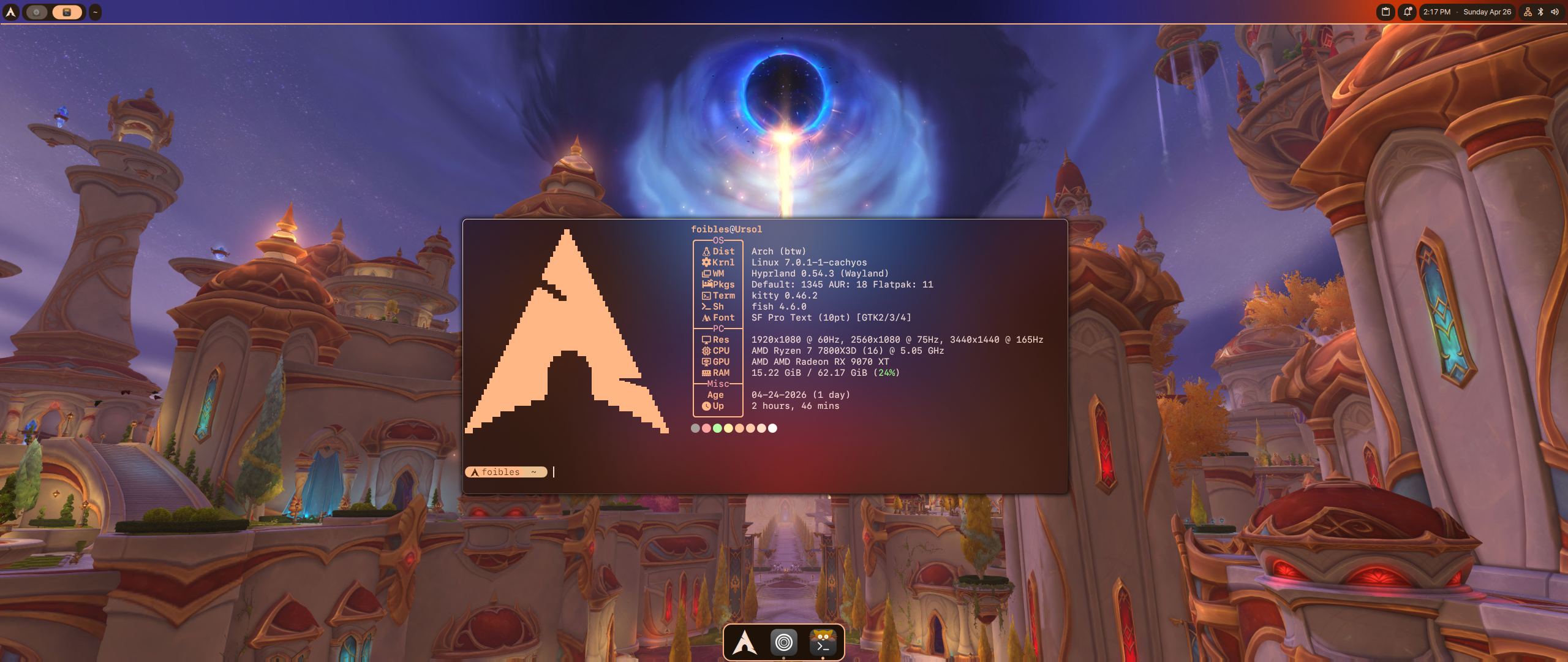 Third desktop setup image