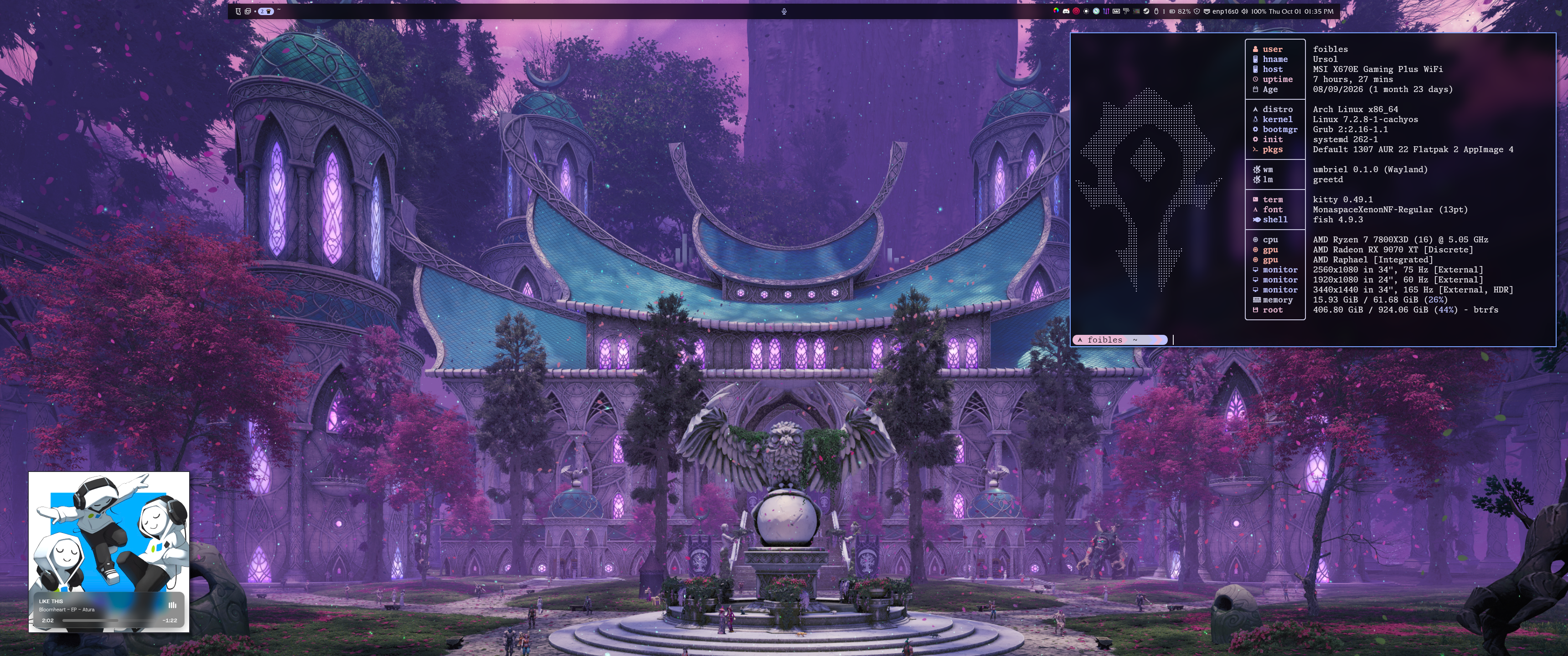 Screenshot of a Linux desktop